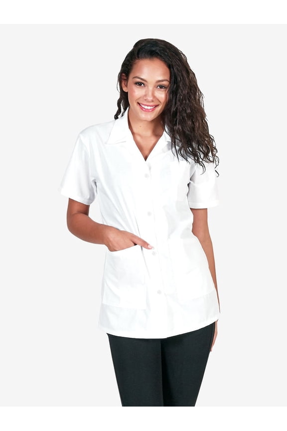 White Nail Technician Uniform - Size L