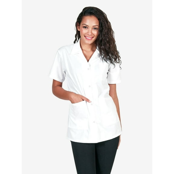 White Nail Technician Uniform - Size S