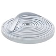 thumbnail image 1 of White Narrow 0.6" RV Marine Camper Vinyl Insert Trim Mold Screw Cover (25 ft), 1 of 3