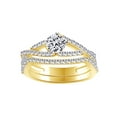 thumbnail image 1 of AFFY White Natural Diamond Band Ring In 14k Yellow Gold (0.96 Cttw), 1 of 1