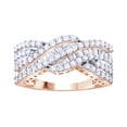 thumbnail image 1 of AFFY White Natural Diamond Fashion Ring In 10k Rose Gold (1 Cttw), 1 of 1