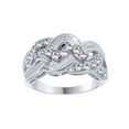thumbnail image 1 of AFFY White Natural Diamond Fashion Ring In 10k White Gold (1 Cttw), 1 of 1