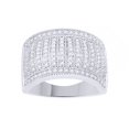 thumbnail image 1 of AFFY White Natural Diamond Fashion Ring In 10k White Gold (1 Cttw), 1 of 1