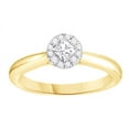 thumbnail image 1 of AFFY White Natural Diamond Solitaire Ring In 14k Yellow Gold (0.62 Cttw), 1 of 1
