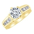 thumbnail image 1 of AFFY White Natural Diamond Wrap Enhancer Ring in 14k Yellow Gold (0.5 Cttw) Ring Size : 6, 1 of 1
