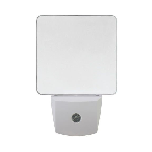 White Night Light 2 Pack LED Nightlight Plug into Wall Dusk to Dawn Sensor Soft White