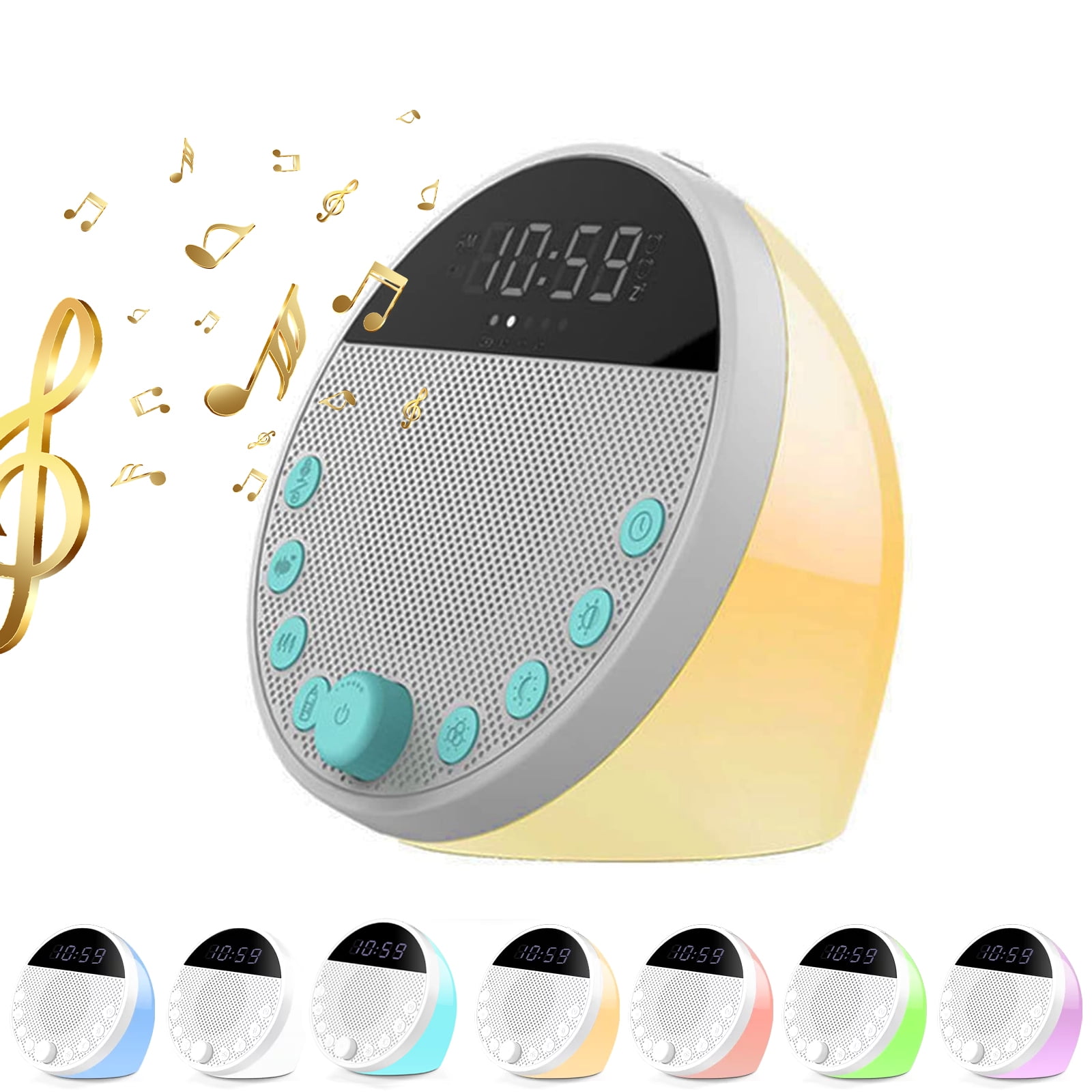 White Noise Machine Baby, Baby Hatch Sound Machine Kids with Night