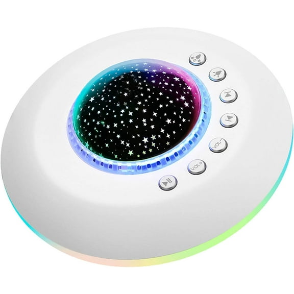 White Noise Machine for Kids, Sound Machine Baby with 7 Starry Ambient Night Light, 28 Soothing Sounds Sleep Noise Machine Maker Ideal Gifts for Kids Adults Bedside Travel Nursery
