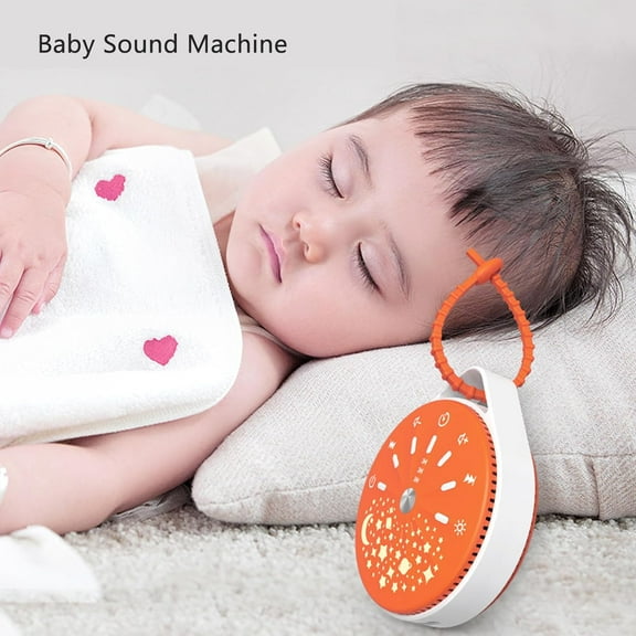 White Noise Machine, Portable Sound Machine for Baby Kids Adult Sleeping, 10 Soothing Sounds, USB Rechargeable, Auto-off Timer, Sleep Noise Machine Therapy for Home, Office, Travel