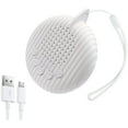 thumbnail image 1 of White Noise Machine for Travel Sleeping, Portable Sound Machine with 10 Natural Soothing Sounds 3 Timers, Compact Sleep Sound Machine with Volume Control Powered by USB, White Hanging Sound Machine, 1 of 6