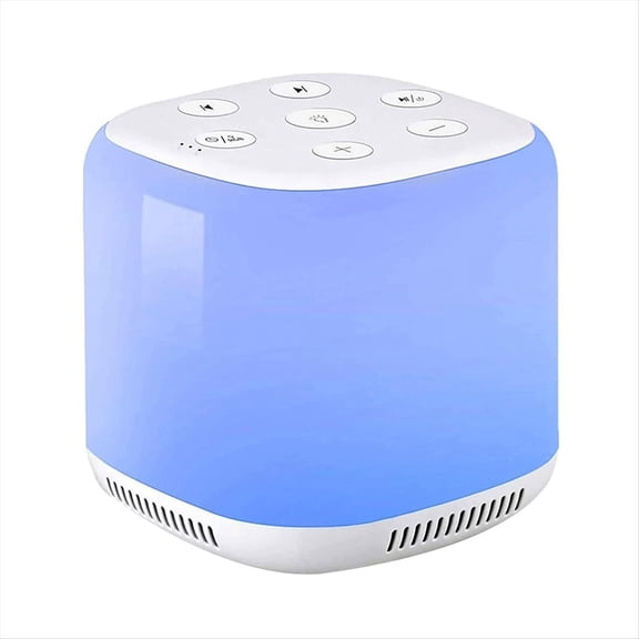 White Noise Machine with 7 Color Night Light and 34 Sleep Aid Sounds for Soothing Emotions,Promoting Sleep,Sound