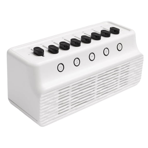 White Noise Sleep Sound Machine, 255+ Mixer Options with Portable Speaker, Equipped with Timers and Wireless Bluetooth, Natural Sounds, for Travel Home or Office(C)