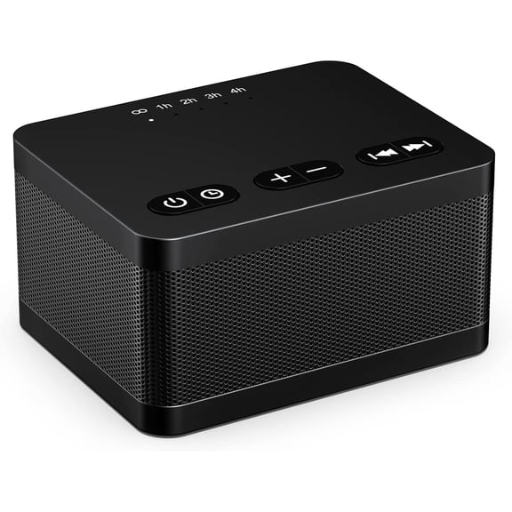 White Noise Sound Machine, Adjustable Baby Night Light for Sleeping,14 High Fidelity Sleep Machine Soundtracks,Timer and Memory Feature (White with Power Adapter)