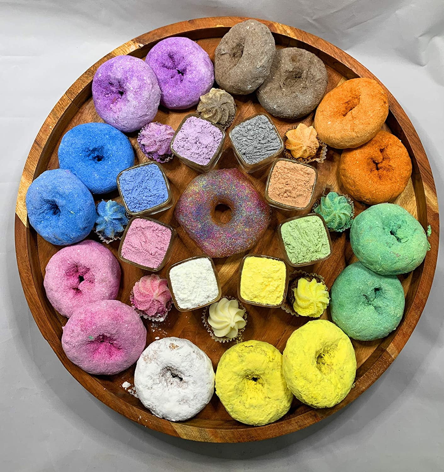 White NonMelting Donut Sugar, All Natural Coating Sugar, Snow Sugar