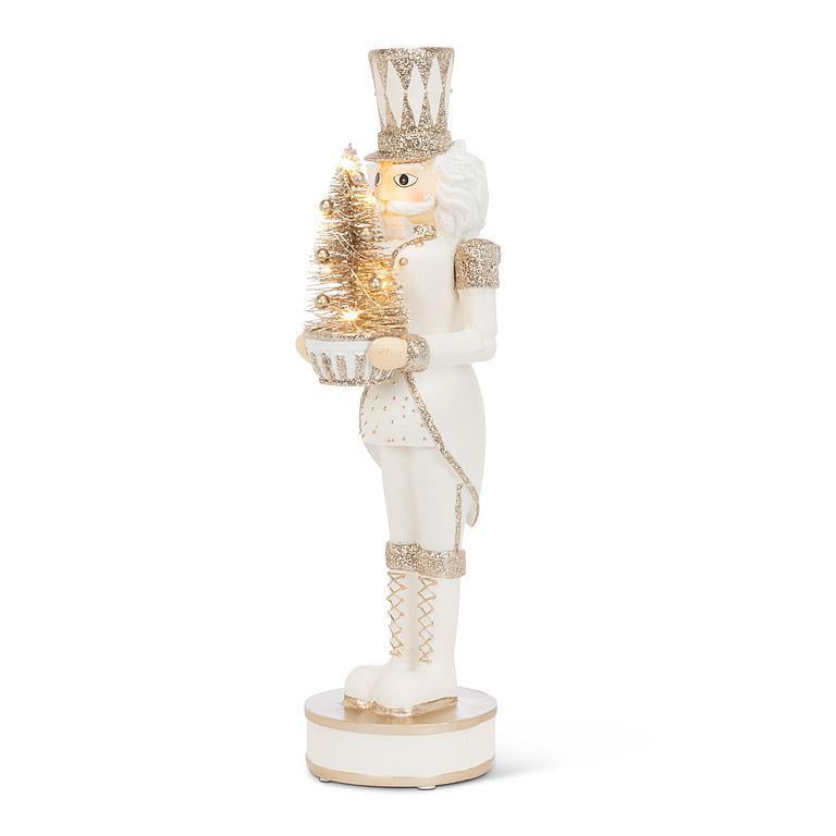 Abbott Collection Nutcracker with Tinsel Tree - Thumbnail 5