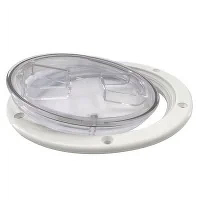 Transparent Inspection Cover White Nylon 6