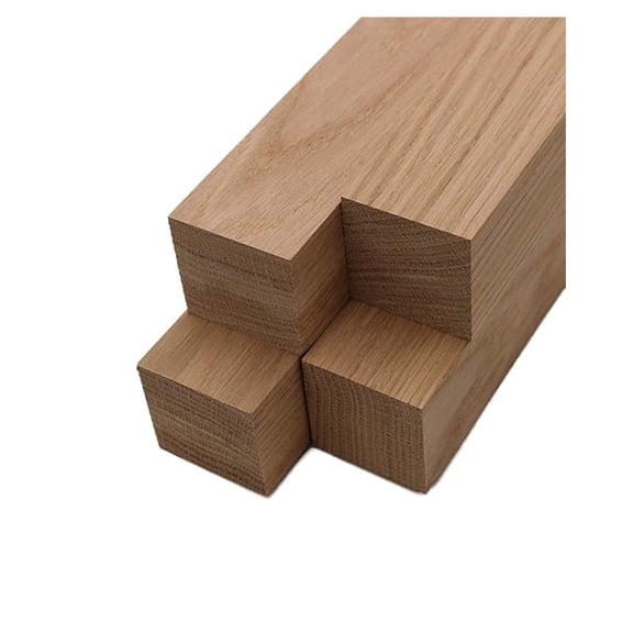 White Oak Lumber Turning Blanks (4 Pieces) (2" x 2") (2" x 2" x 24")