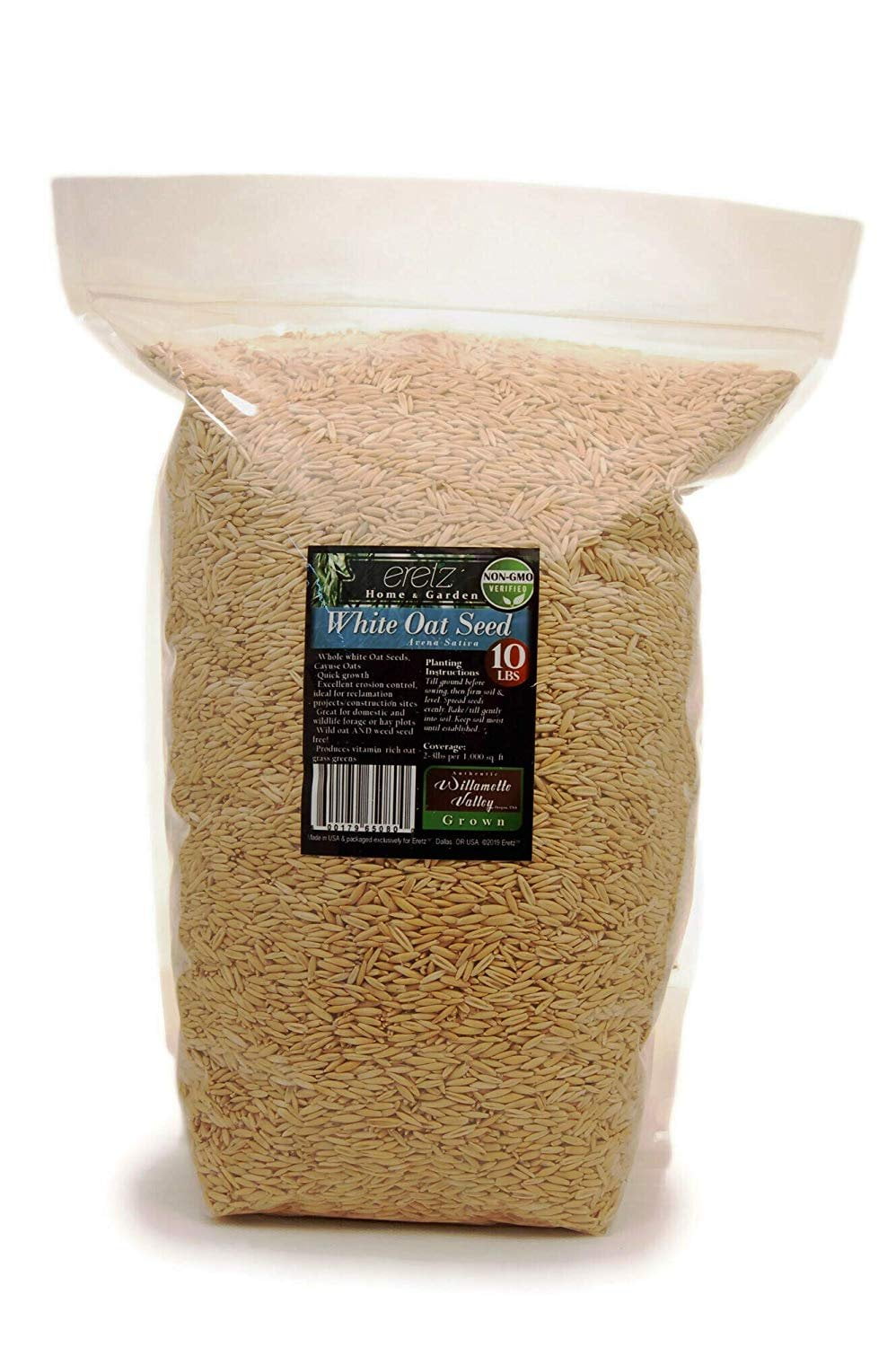 P. white mr. oat peevia（OC） Eretz White Oat Seed 10lb, Whole Oat