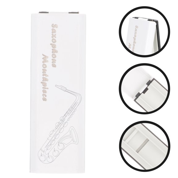 Alasum Oboe Accessories Oboe Reed Box White ABS 1Set