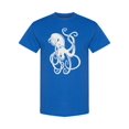 thumbnail image 1 of White Octopus T-Shirt Men -Image by Shutterstock, Male Small, 1 of 2