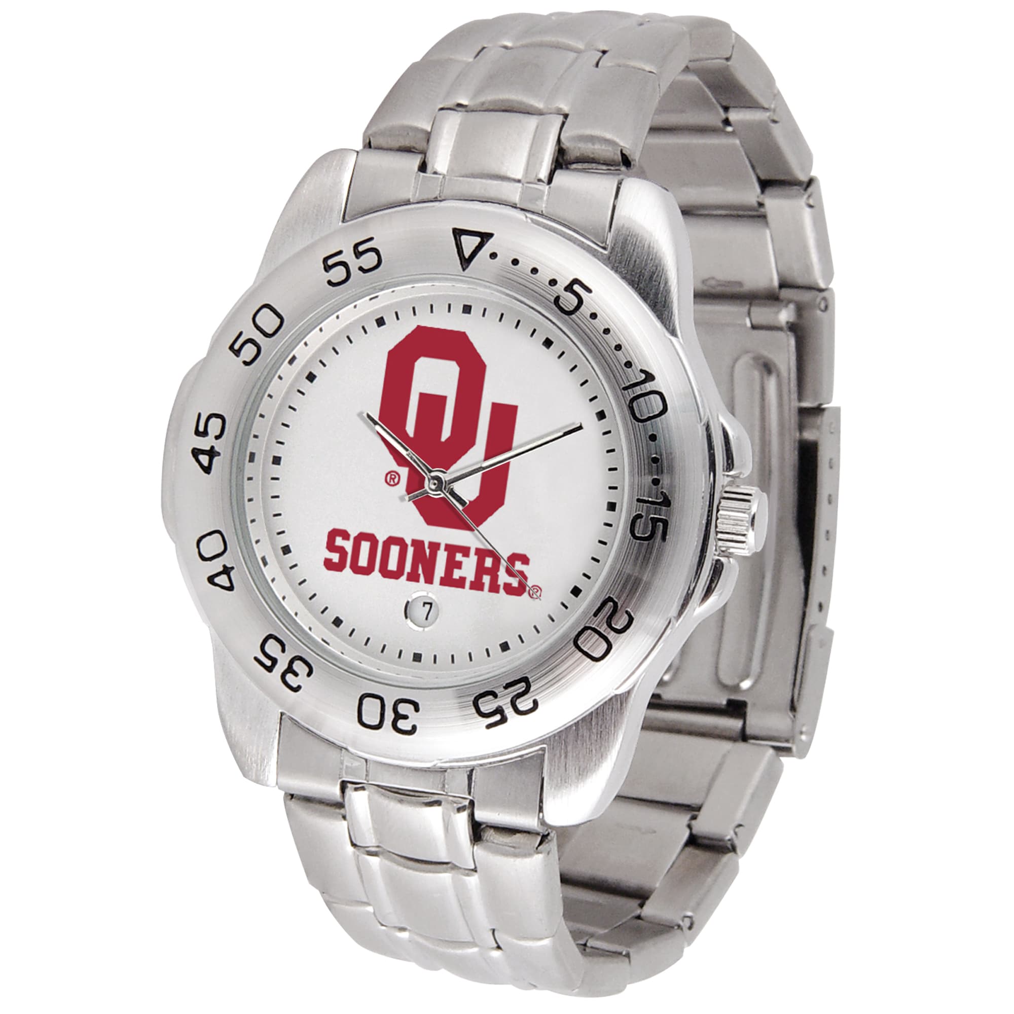 Oklahoma Sooners NCAA Stainless-Steel Bracelet Watch by Fossil NEW Men main image 2