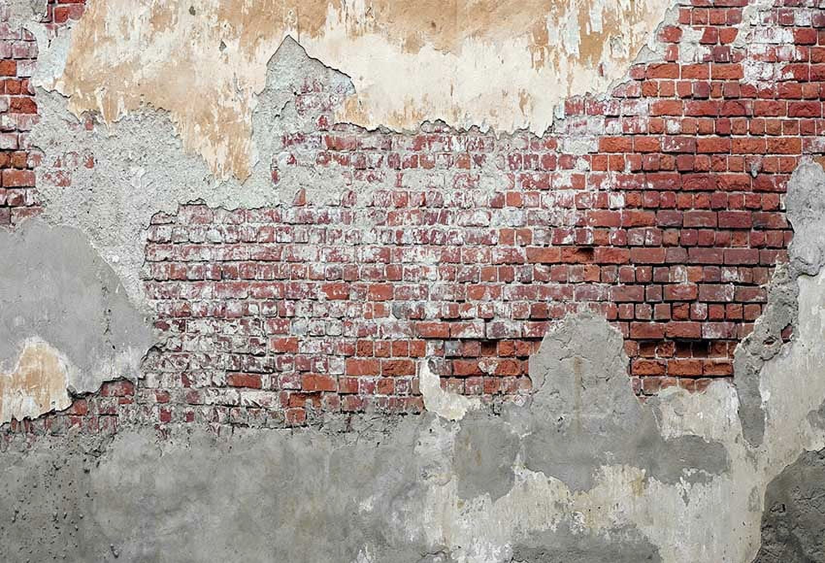 Aperturee White Brick Wall Fresh Prince Birthday Rectangle Backdrop