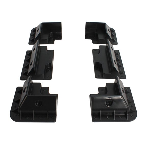 White Or Black Solar Panel Mounting Bracket: Secure & Ventilated Design!