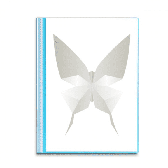 White  Origa  Pattern Book Sheet Protectors Portfolio Binder Folder