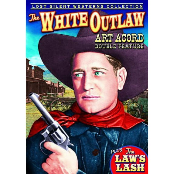 White Outlaw / Laws Lash (Klondike the Wonder Dog) (Silent) (DVD), Alpha Video, Western