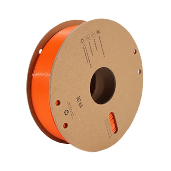 White PLA Filament, Translucent PLA 3D Printer Filament, 1.75mm Silk PLAs Filaments with 0.02mm Dimensional Accuracy and Zero Bubbles