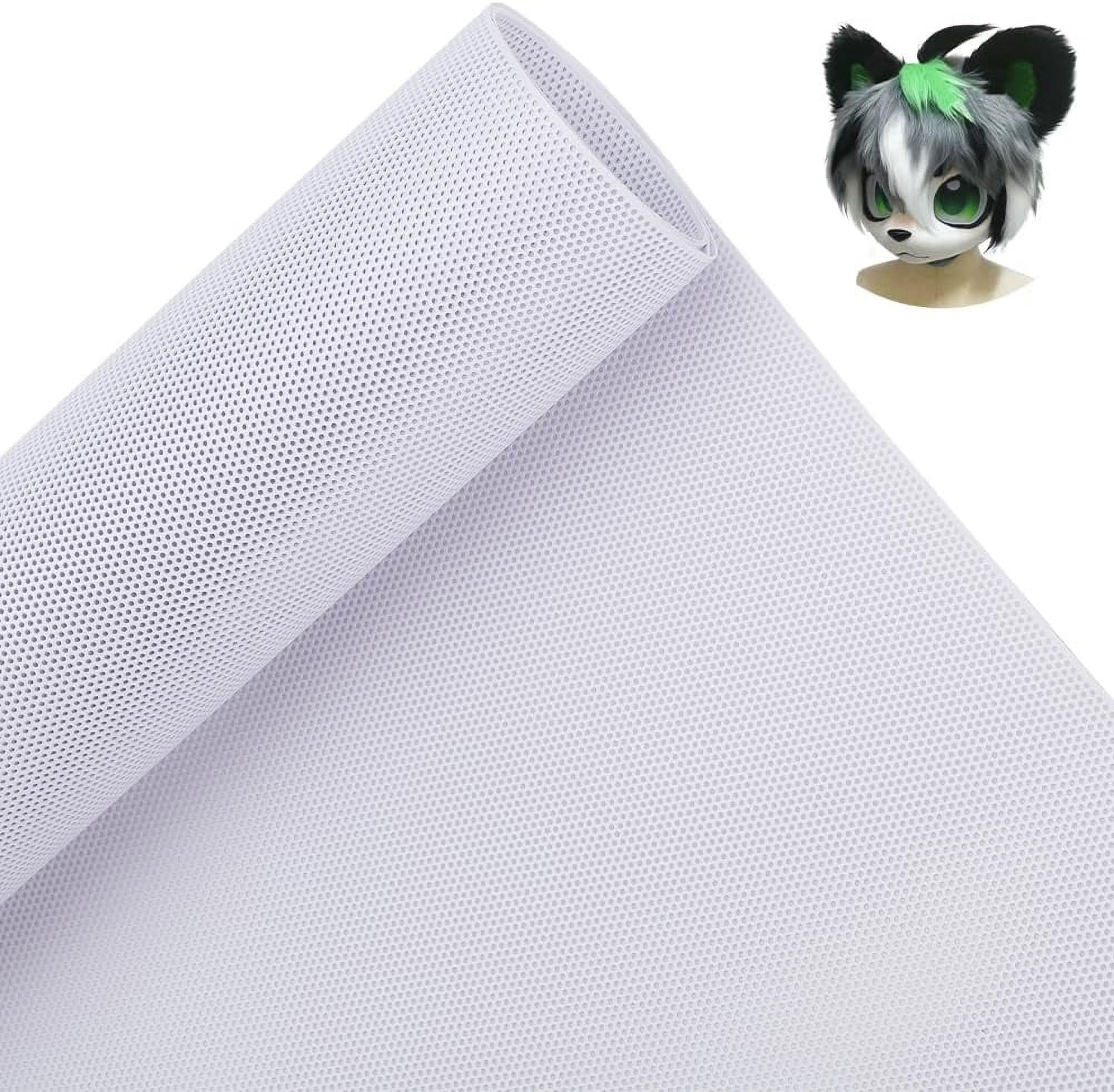 10 Stück PVC Netzplatten Für Fursuit Augen - Schwarz, Bedruckbar Für Cosplay