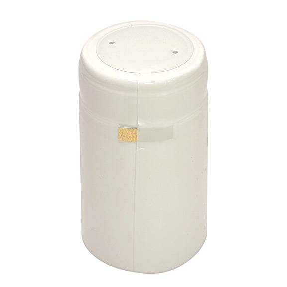 White PVC Shrink Capsules-500 Count