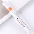 thumbnail image 1 of White Paint Pen, Oil-Based Permanent Paint Markers, Medium Tip Markers for Tire, Wood, Rock, Fabric, Glass, Ceramic, Metal, Plastic, And More - Quick Dry Waterproof Non-fading Tire Marker, 1 of 1