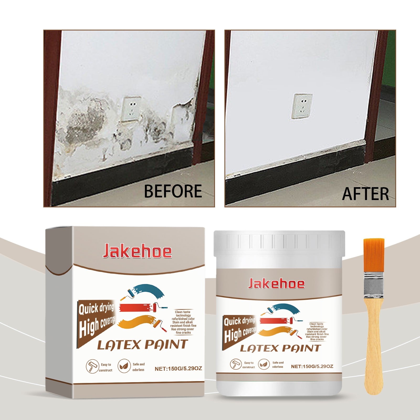 Rouleau De Réparation Murale – Outil Portable Pour Appliquer De L'enduit De Rebouchage