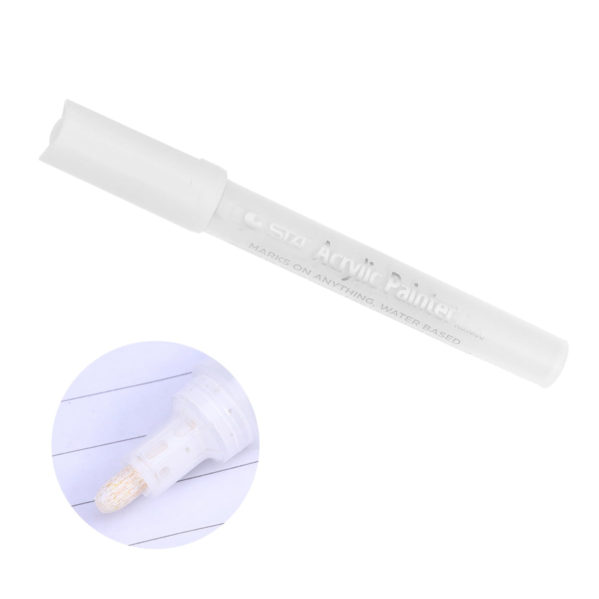 White Paint Water Based Marker Pens Painting Quick Dry Markers DIY