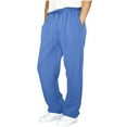 thumbnail image 1 of White Pants Men 36 Loose Fit Outdoor Casual Pants Breathable Outdoor Hiking Pants for Men Athletic Joggers Sweatpants, 1 of 6