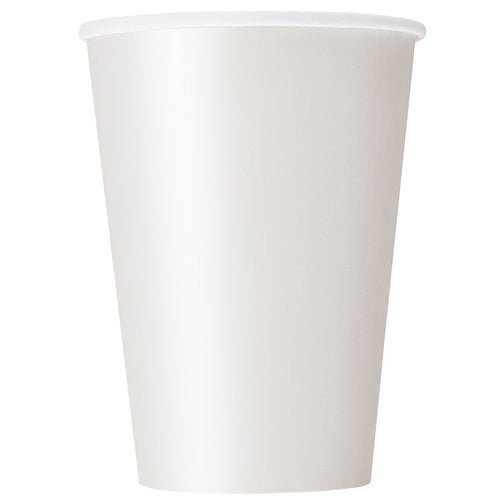 White Paper 12oz Cups, 10ct