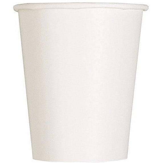 White Paper 9oz Cups, 14ct