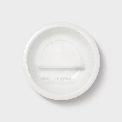 White Paper Bowl