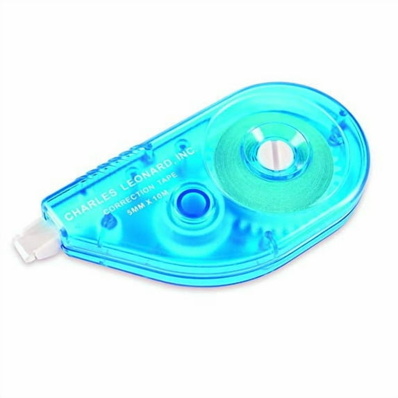 White Paper Correction Tape, Blue Case