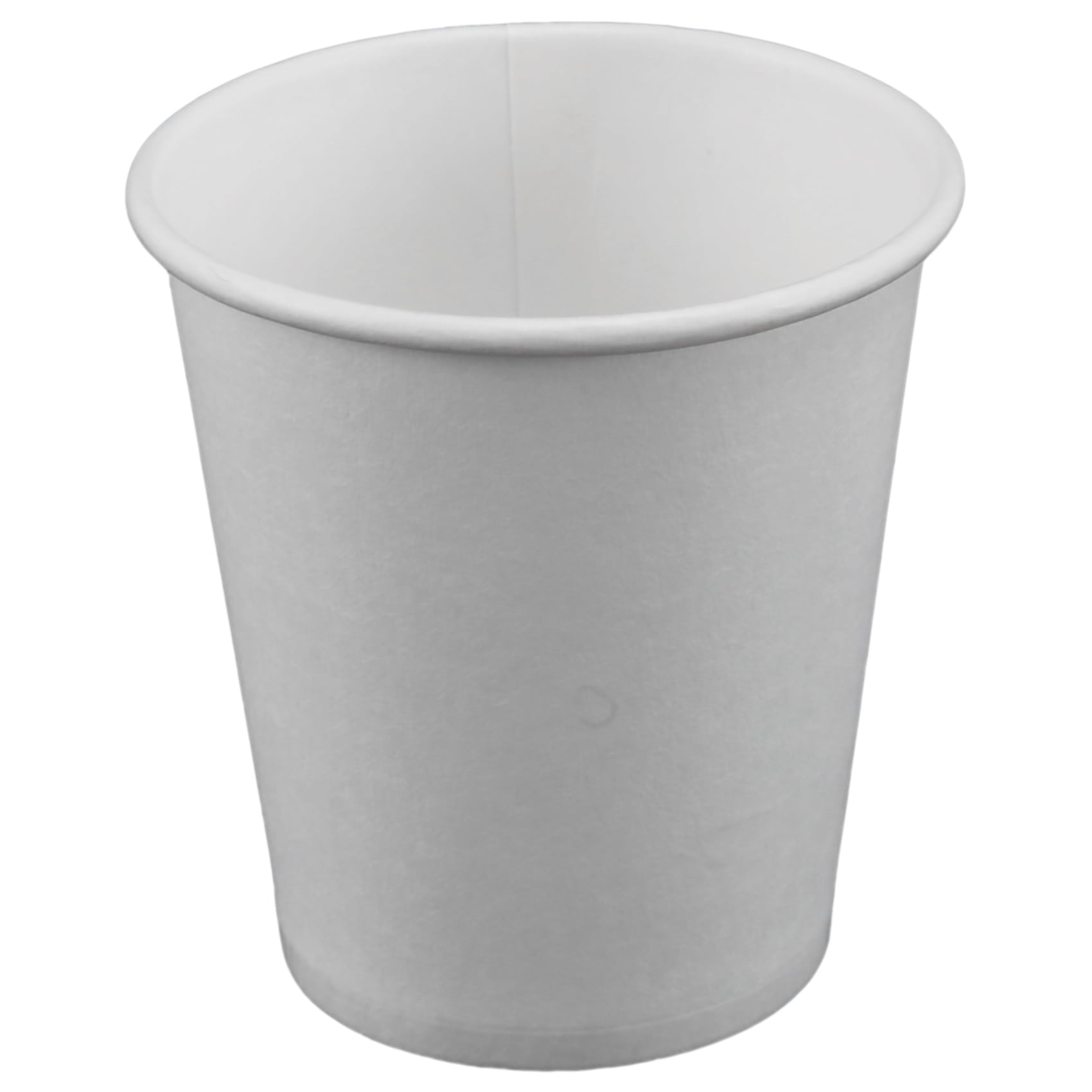 White Paper Cups, Small Disposable Bathroom, Espresso, Mouthwash Cups
