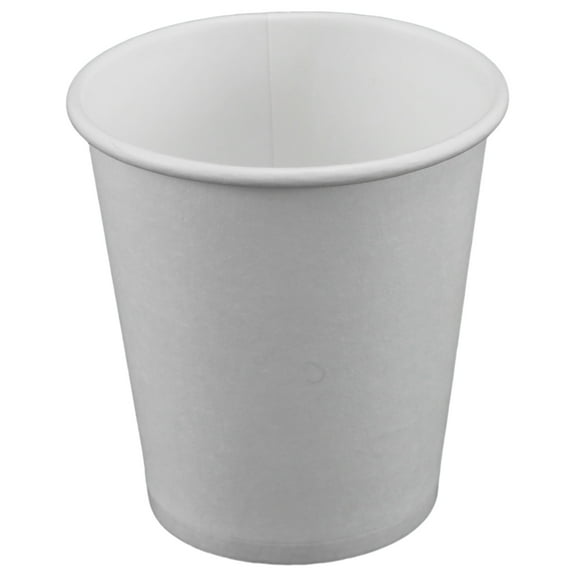 White Paper Cups, Small Disposable Bathroom, Espresso, Mouthwash Cups Dispenser, Disposable Cups, (100 Pack) 3Oz