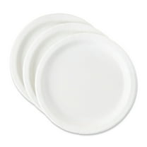 Disposable Paper Plates, 9", White, 20 Count, by Way To Celebrate