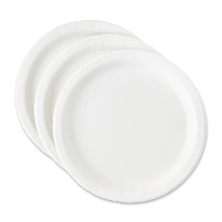 dinner plates in paper plates