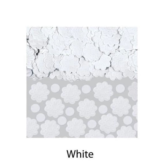 White Paper Flower Confetti