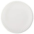 thumbnail image 1 of White Paper Plates, 9" Dia, 100/pack, 1 of 4