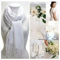 bridesmaid white shawl