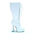thumbnail image 1 of White Patent Lace Up Boots Adult, 1 of 5