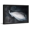 thumbnail image 1 of "White Peacock" Framed Painting Print, 1 of 6