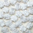 thumbnail image 1 of White Pearl Angel Beads Large Hole Lightweight Pony Beads Pk/12 Made in USA, 1 of 2